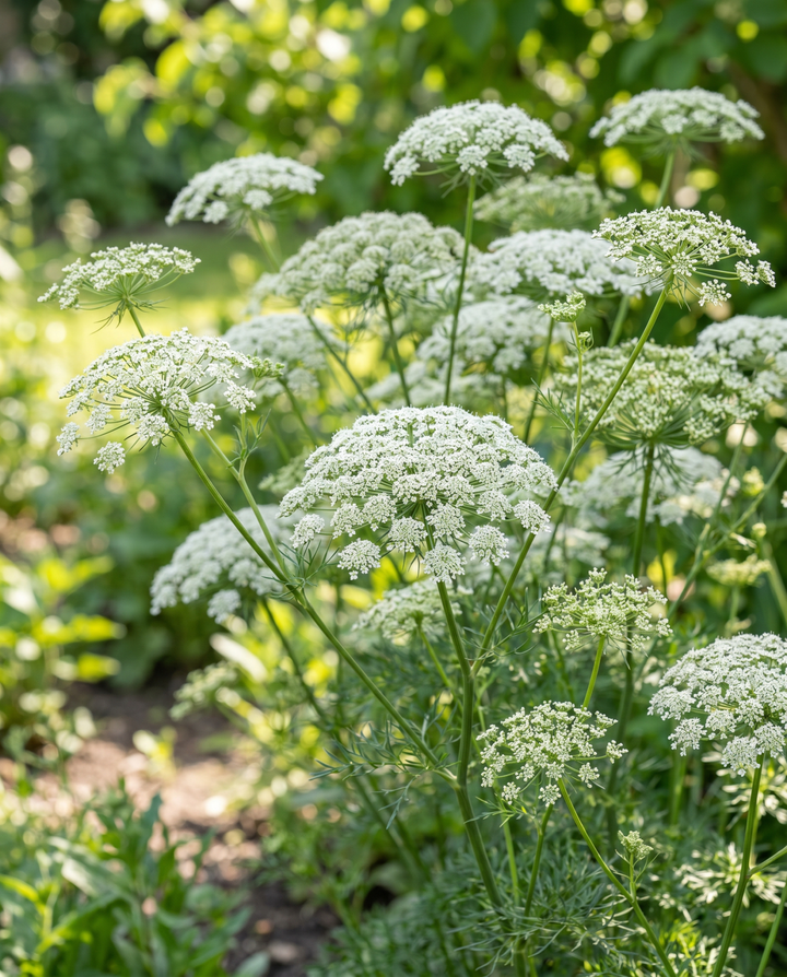 Bishop's Cut -siemenet (Ammi majus) – yksivuotinen kukka