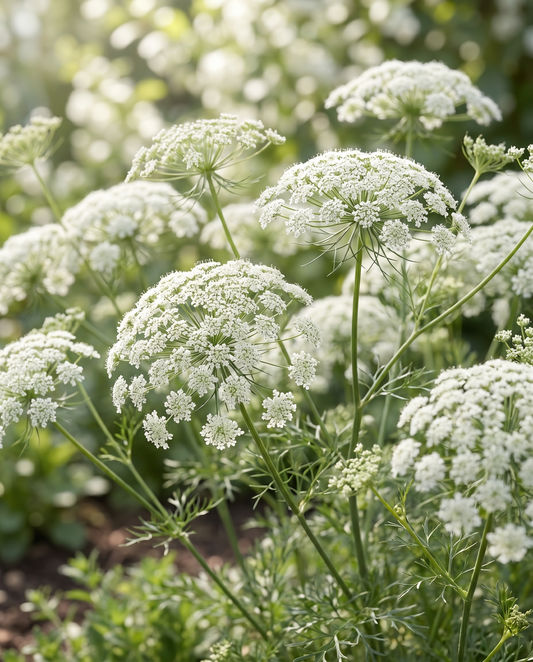 Bishop's Cut (Ammi majus) – yksivuotiset kukkasiemenet SeedsChoicelta