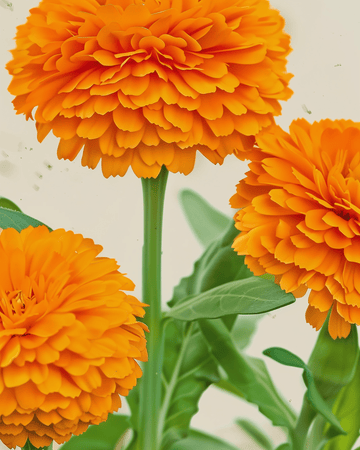 Kehäkukan siemenet Balls Orange (Calendula officinalis) – luomulaatuinen yksivuotinen kukka