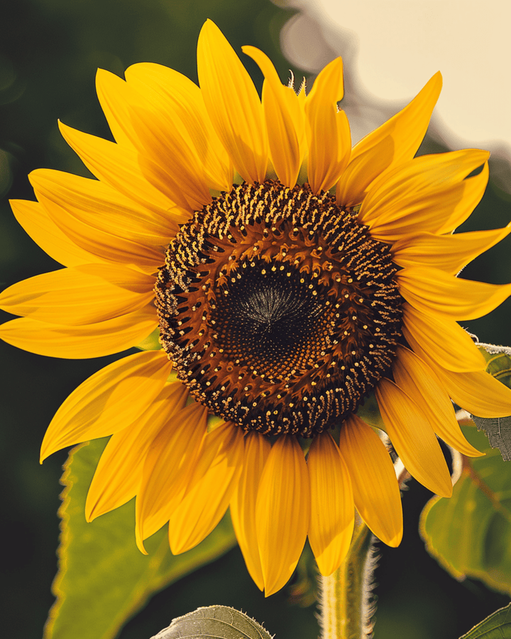 Sunflower Single Giant seeds (Helianthus annuus) – organic annual flower