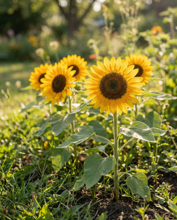 Dwarf Sunflower Sunspot (Helianthus annuus) – luomu yksivuotiset kukkasiemenet, SeedsChoice