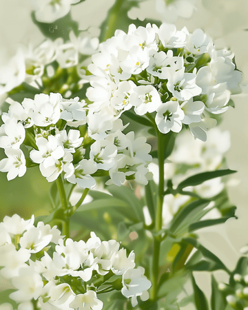 Iberis Empress White -siemenet (Iberis amara) – luomu, yksivuotinen