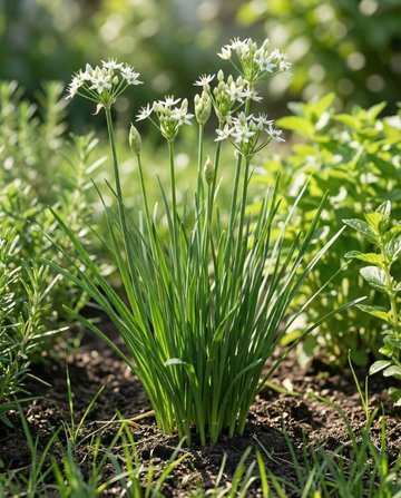 Valkosipulilaukka (Allium tuberosum) – luomulaatuiset monivuotiset yrtinsiemenet – SeedsChoice