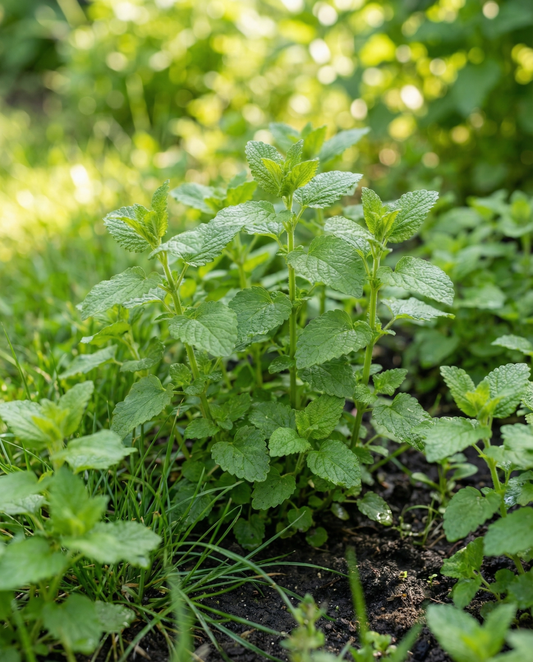 Sitruunamelissa (Melissa officinalis) – luomuviljellyt monivuotiset yrttisiemenet SeedsChoice-verkkokaupasta