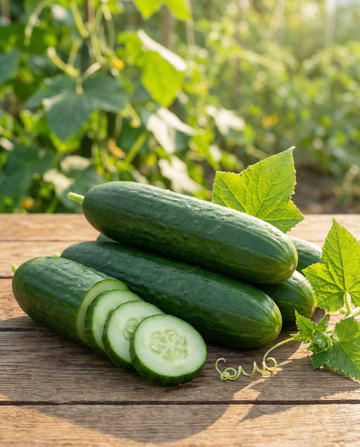 Luomukurkkusiemenet Marketmore (Cucumis sativus) – yksivuotinen vihannes – SeedsChoice