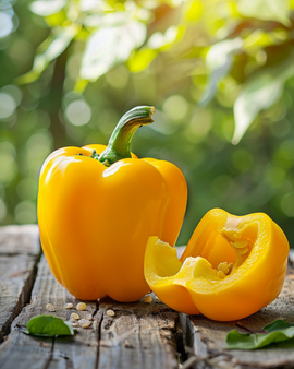 Paprikansiemenet Yellow California Wonder luomu Capsicum Annuum yksivuotinen