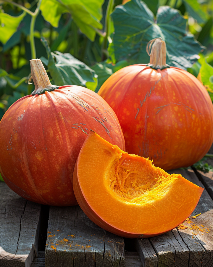 Kurpitsa Rouge Vif D'etampes siemenet (Cucurbita maxima) – luomu yksivuotinen vihannes