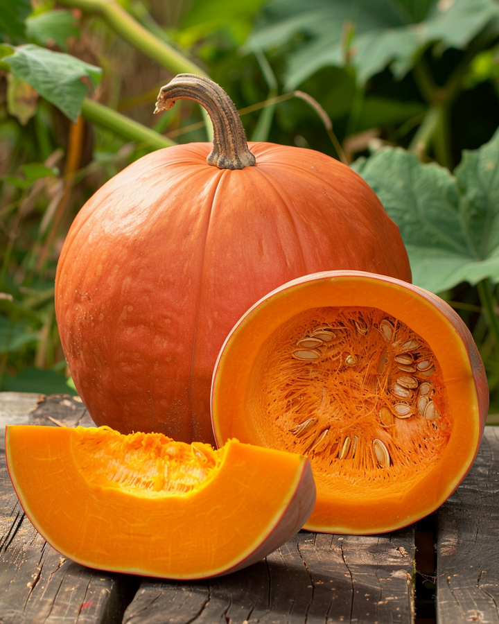 Kurpitsa Uchiki Kuri -siemenet (Cucurbita maxima) – luomu yksivuotinen vihannes