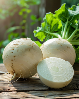 Garden Turnip Seeds Organic Brassica Rapa Platte Witte Mei Annual