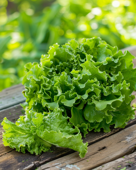 Lehtisalaatin siemenet luomu Lactuca sativa yksivuotinen Salad Bowl Green