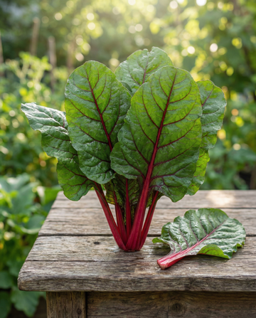 Lehtimangoldi Rhubarb (Beta vulgaris) – luomulaatuiset yksivuotiset vihannessiemenet SeedsChoicelta