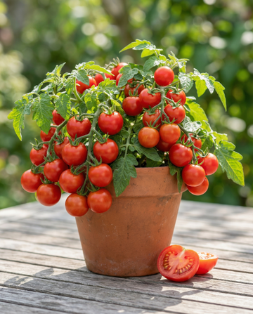 Riippuva tomaatti Koralik (Solanum lycopersicum) – luomulaatuiset yksivuotiset vihannessiemenet SeedsChoicelta
