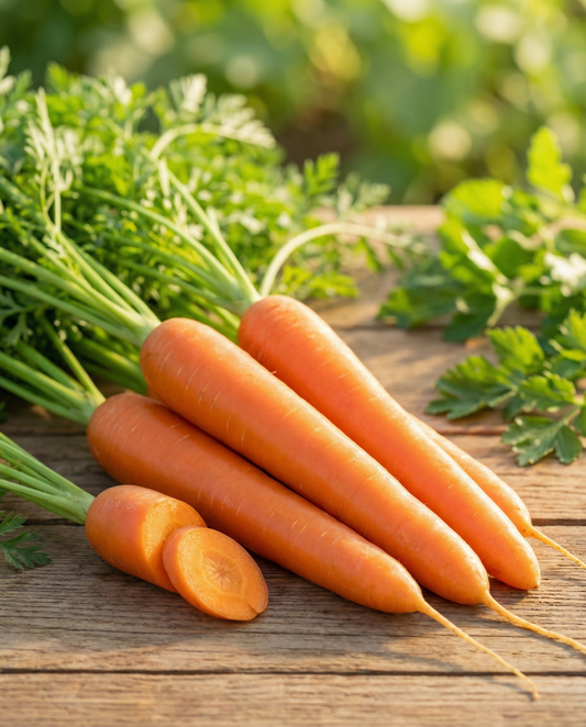 Kesäporkkana Nantes 2 (Daucus carota) – luomusiemenet – yksivuotinen vihannes – SeedsChoice