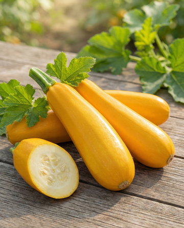 Kesäkurpitsa Yellowfin F1 (Cucurbita pepo) – luomulaatuiset yksivuotiset vihannessiemenet SeedsChoicelta