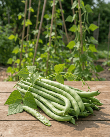 Salkopapu Neckarkönigin vihreät palot (Phaseolus vulgaris) – luomulaatuiset yksivuotiset vihannessiemenet, SeedsChoice