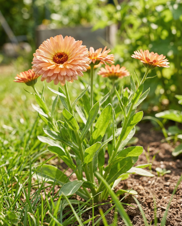Marigold Touch Of Red Buff (Calendula officinalis) – yksivuotisten kukkien siemenet SeedsChoice-verkkokaupasta