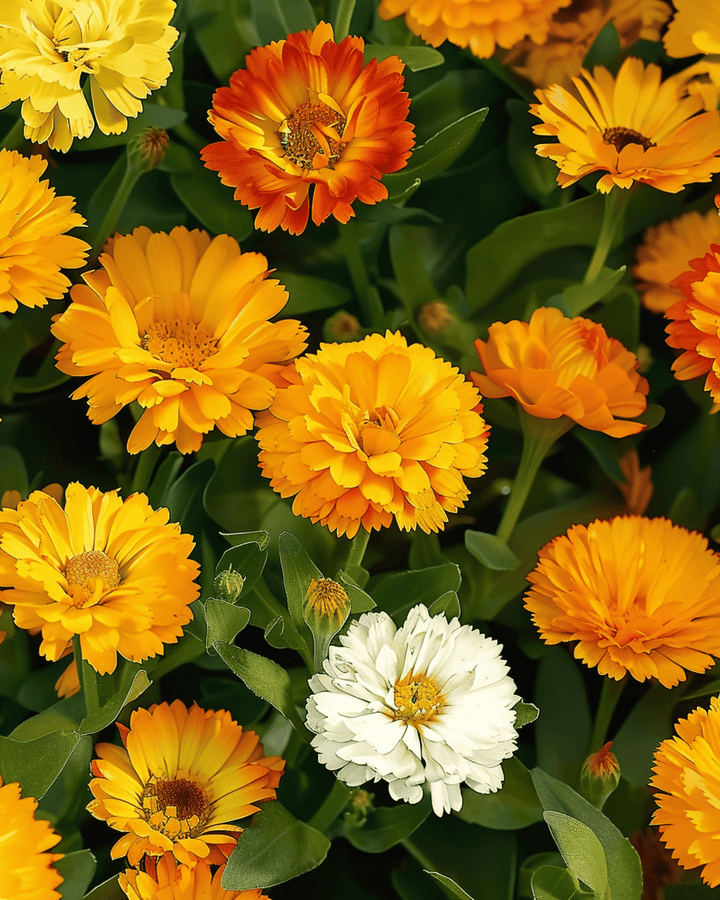 Kehäkukka Fiesta Gitana Mix -siemenet (Calendula officinalis) – yksivuotinen kukka