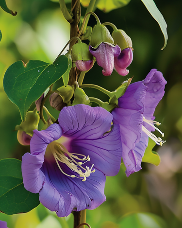 Klokkevinin siemenet (Cobaea scandens) – yksivuotinen köynnös