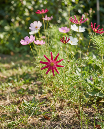 Sea Stars (Cosmos bipinnatus) – yksivuotiset sekoitussiemenet SeedsChoicelta