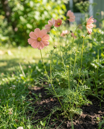 Apricotta (Cosmos bipinnatus) – annual flower seeds from SeedsChoice