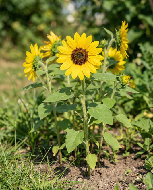 Auringonkukka Sunspot (Helianthus annuus) – yksivuotiset kukkasiemenet, SeedsChoice
