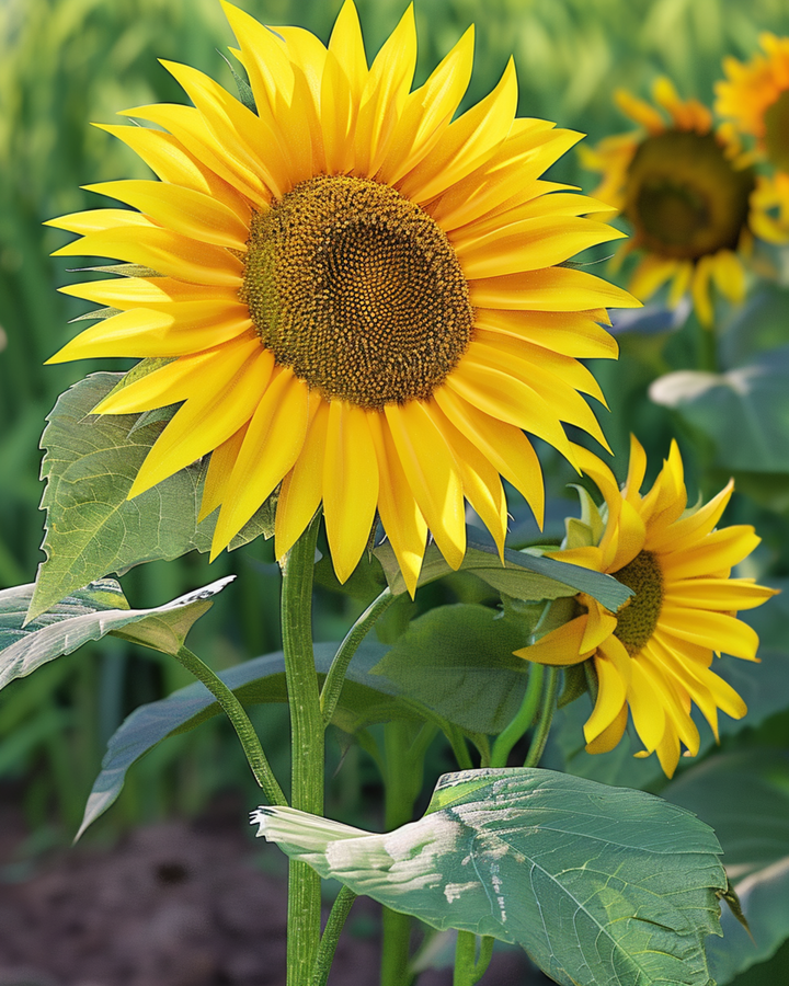 Auringonkukka Sunspot siemenet (Helianthus annuus) – yksivuotinen kukka