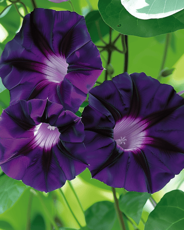 Grandpa Ott Climber Purple -siemenet (Ipomoea purpurea) – yksivuotinen köynnös