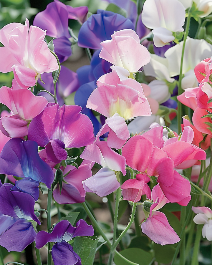 Tuoksuherne Bijou Mix -siemenet (Lathyrus odoratus) – yksivuotinen kukka