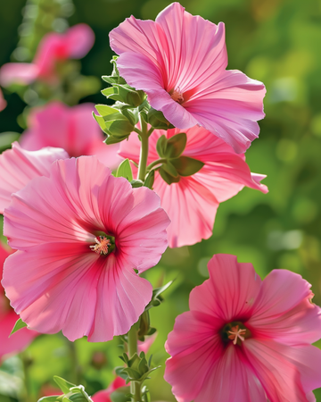 Mallow Pink Red Mix seeds (Lavatera trimestris) – annual flower