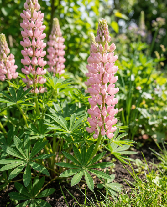 Lupine Pink Fairy (Lupinus elegans) – yksivuotiset kukkasiemenet, SeedsChoice