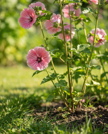 Mixed Colors Grandiflora (Malope trifida) – yksivuotiset sekoitussiemenet SeedsChoicelta
