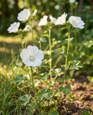 White Queen (Malope trifida) – yksivuotiset kukkasieменет SeedsChoice-verkkokaupasta