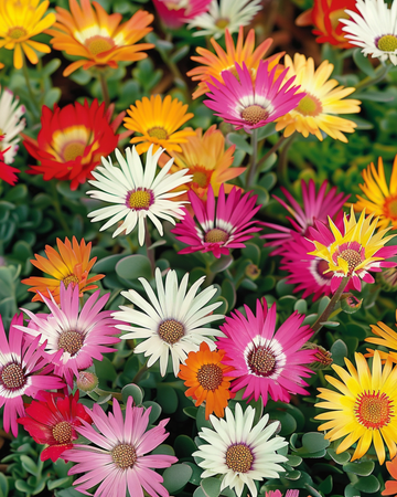 Livingstone Daisy -siemenet (Dorotheanthus bellidiformis) – yksivuotinen seos