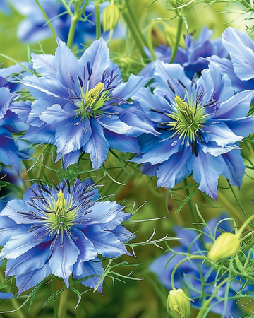 Love In The Mist Miss Jekyll Blue -siemenet (Nigella damascena) – yksivuotinen kukka