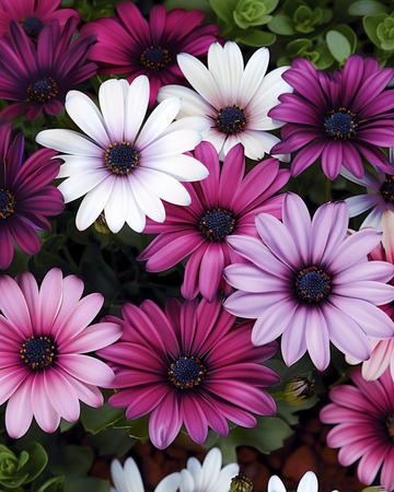 Afrikankamomillan Akila siemenet (Osteospermum ecklonis) – yksivuotinen sekoitus