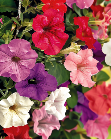 Mixed Colors -siemenet (Petunia pendula) – yksivuotinen sekoitus