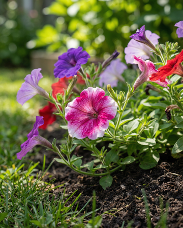 Mixed Colors (Petunia pendula) – yksivuotiset sekoitussiemenet SeedsChoicelta