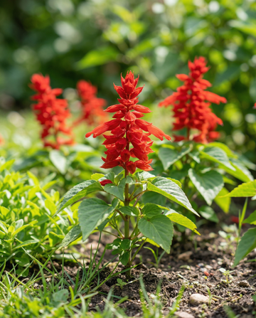 St. John's Fire (Salvia splendens) – yksivuotiset kukkasiemenet SeedsChoicelta