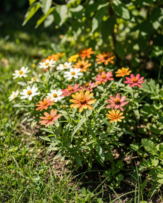 Star Starbright (Zinnia angustifolia) – yksivuotisen seoksen siemenet – SeedsChoice