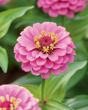 Lilliput Rose Gem -siemeniä (Zinnia elegans) – yksivuotinen