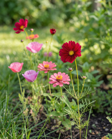 Kesäkukat Pink Red Mix Blend – yksivuotiset kukkasiemenet SeedsChoice-verkkokaupasta