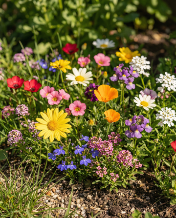 Colourful Carpet Mix – yksivuotiset kukkasiemenet SeedsChoicelta