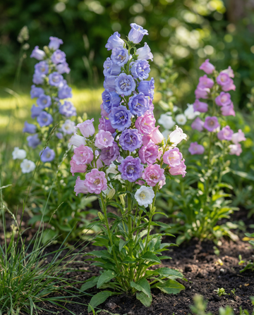 Täyteröinen kellokukka (Campanula medium) – kaksivuotiset siemenet | SeedsChoice