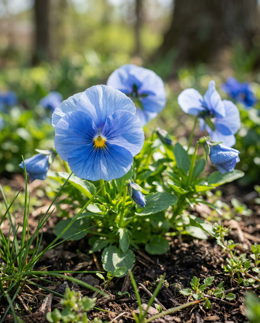 Orvokin Ullwater (Viola wittrockiana) – kaksivuotiset kukkien siemenet SeedsChoicelta