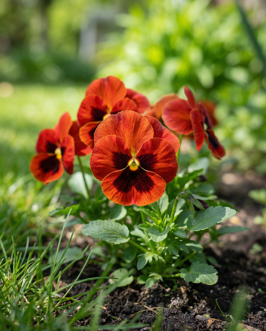 Orvokki Alpenglow (Viola wittrockiana) – kaksivuotisen kukan siemenet SeedsChoicelta