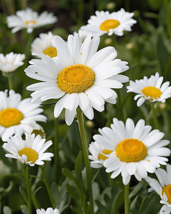 Shasta Daisy May Queen -siemenet (Leucanthemum × superbum) – monivuotinen