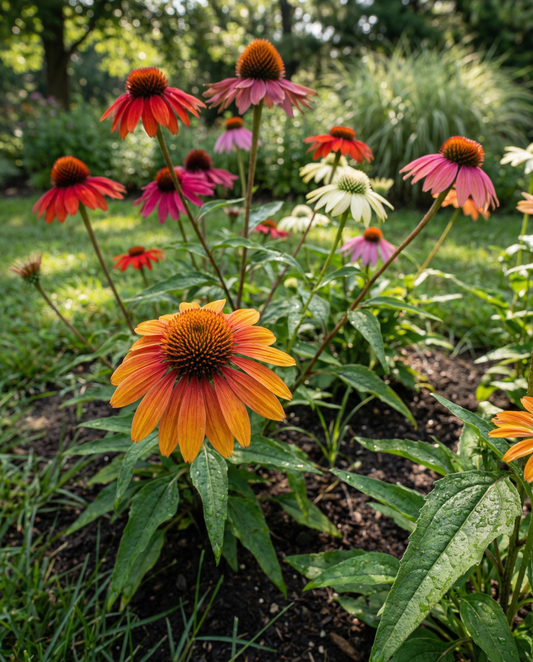 Coneflower Cheyenne Spirit Mix (Echinacea hybrida) – perennial flower seeds from SeedsChoice