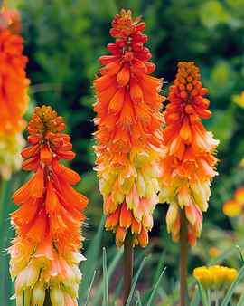 Red Hot Poker Seeds Kniphofia Uvaria Perennial Tritoma Royal Castle Hybrids