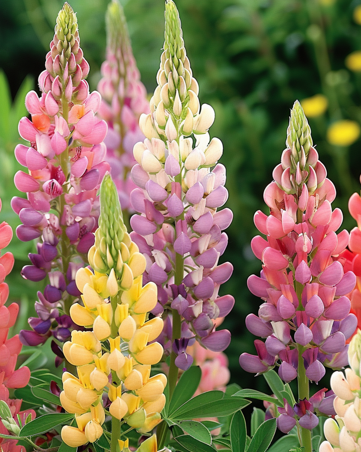 Lupine Minarette -siemenet (Lupinus polyphyllus) – monivuotinen