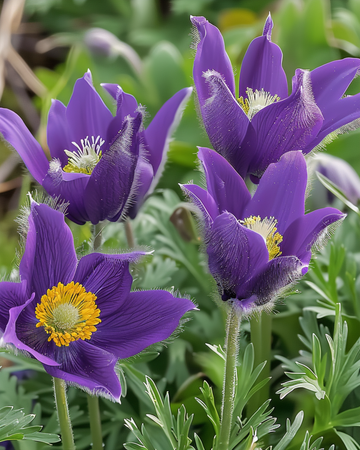 Kylmänkukan siemenet (Pulsatilla vulgaris) – monivuotinen kukka